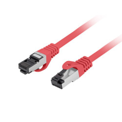 PATCHCORD CAT.8.1 S/FTP LSZH CU 1,5M ČERVENÝ