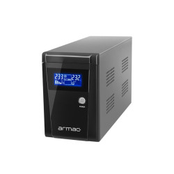 UPS ARMAC OFFICE O/1000E/LCD LINE-INTERACTIVE 1000VA 3X FRENCH OUTLETS USB-B LCD METAL CASE