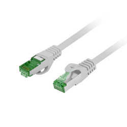 PATCHCORD CAT.7 S/FTP LSZH CU 0.25M ŠEDÝ